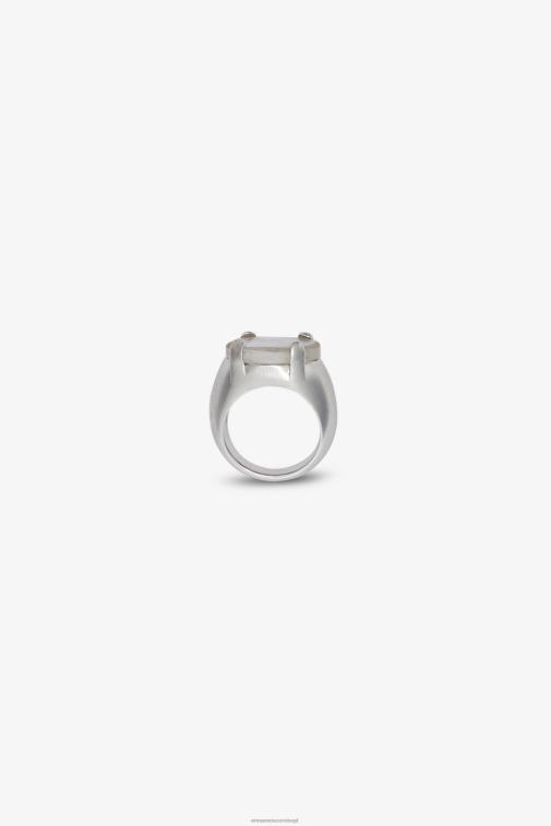 kobiety Ermanno Scervino srebro Sygnet ozdobiony logo LN28V179