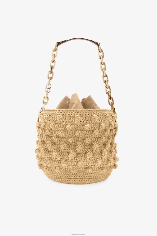 kobiety Ermanno Scervino beżowy Torebka z rafii LN28V134