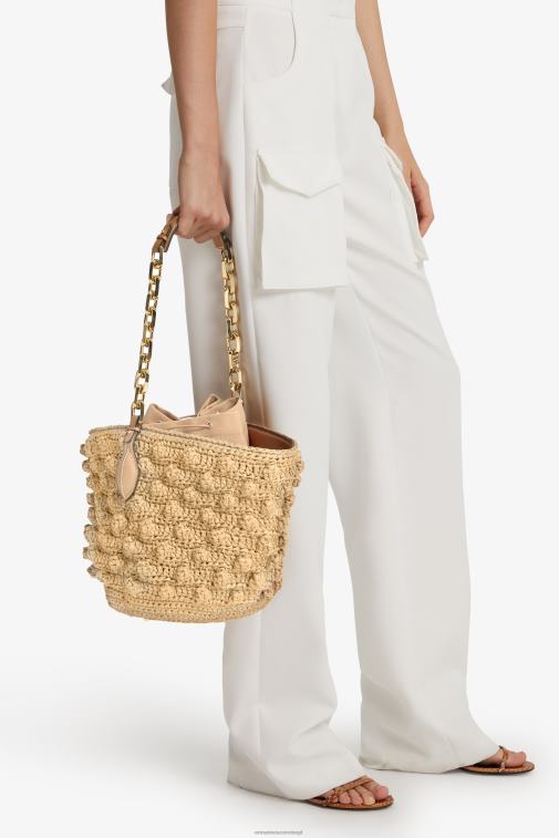 kobiety Ermanno Scervino beżowy Torebka z rafii LN28V134