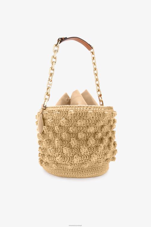 kobiety Ermanno Scervino beżowy Torebka z rafii LN28V134