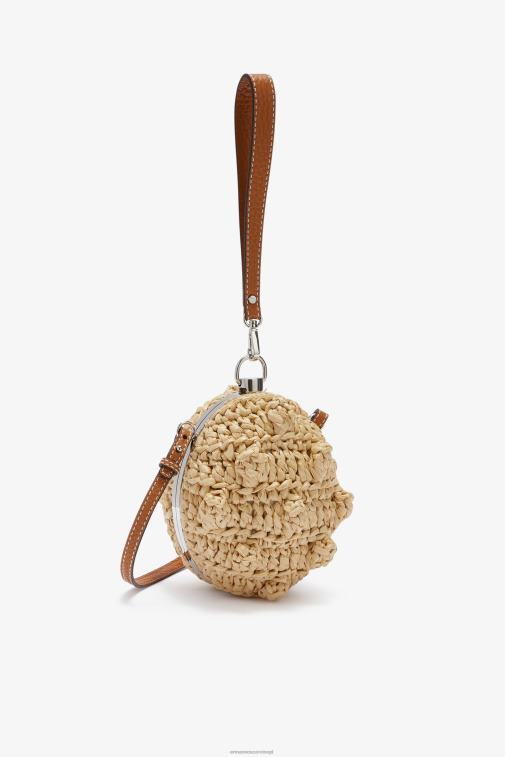 kobiety Ermanno Scervino beżowy Torebka z rafii typu boom boom LN28V143