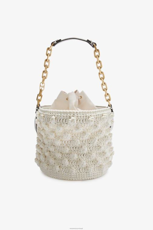 kobiety Ermanno Scervino biały Torebka z rafii LN28V135