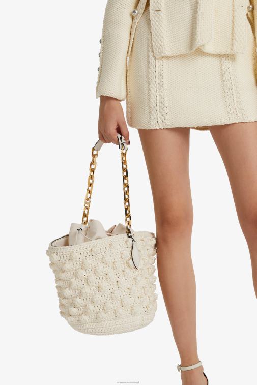 kobiety Ermanno Scervino biały Torebka z rafii LN28V135