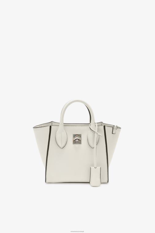 kobiety Ermanno Scervino biały skórzana mini torebka Maggie LN28V160