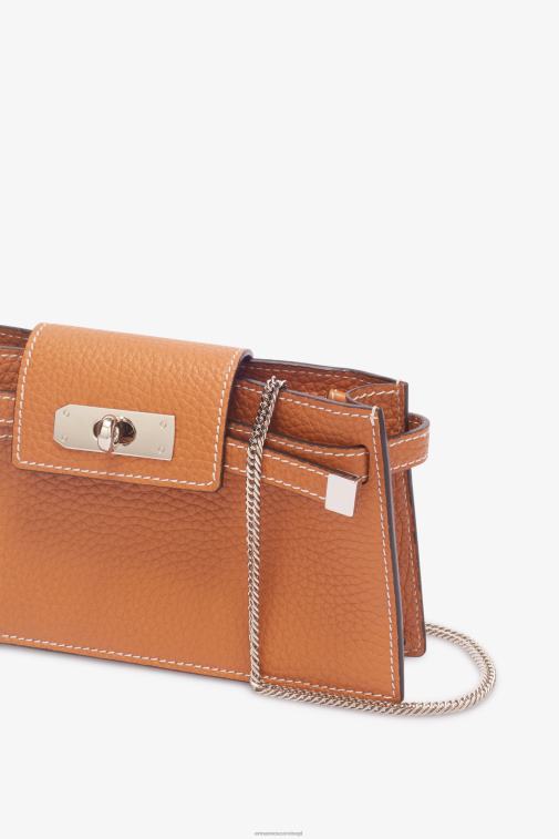 kobiety Ermanno Scervino brązowy pasek z torebką LN28V192