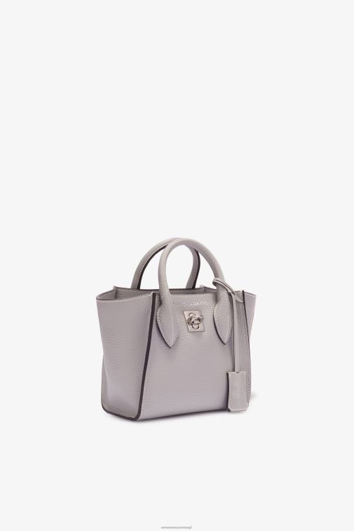 kobiety Ermanno Scervino grygio Mini torebka Maggie z młotkowanej skóry cielęcej LN28V153