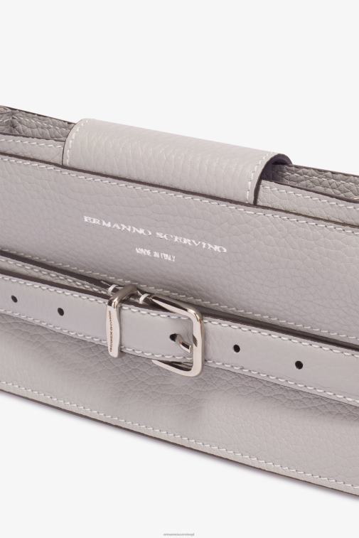 kobiety Ermanno Scervino szary pasek z mini torebką LN28V191
