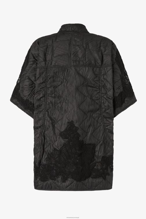 kobiety Ermanno Scervino czarny lekka kurtka puchowa LN28V29