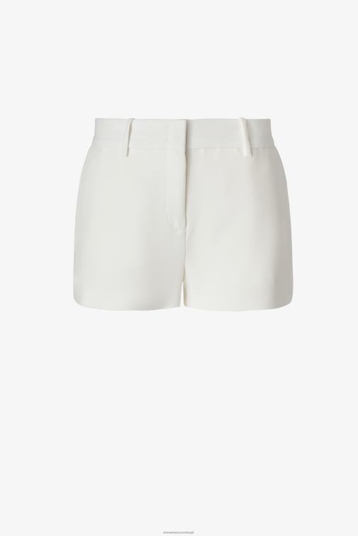 kobiety Ermanno Scervino biały dopasowane spodenki LN28V107